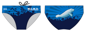 The West Coast Manatee Organization Custom Men's Swim Brief RYTE Sport