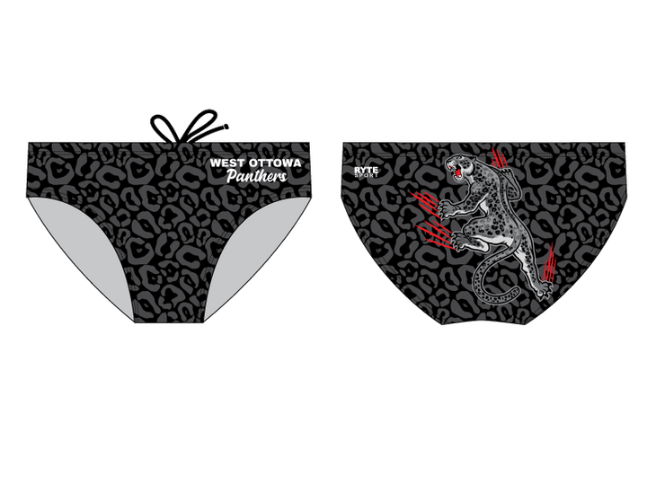 West Ottowa Men's Water Polo Brief 2019 - Personalized RYTE Sport