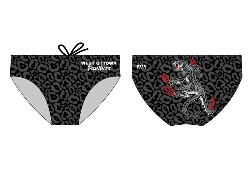 West Ottowa Men's Water Polo Brief 2019 - Personalized RYTE Sport