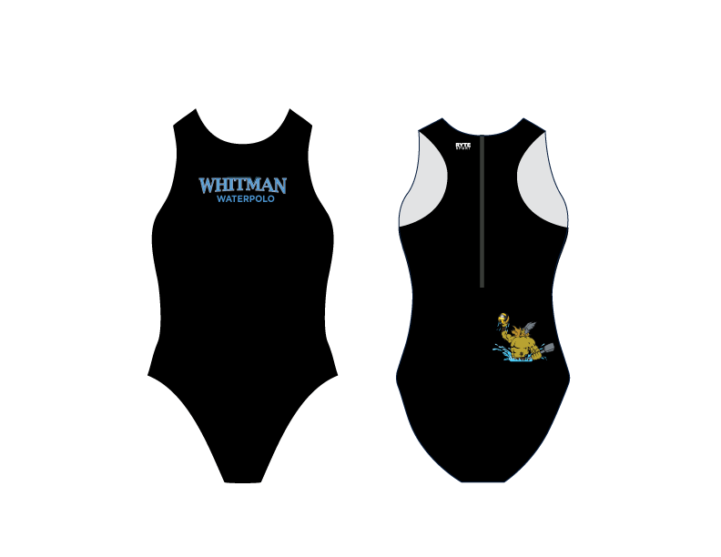 Whitman High School Custom Women's Water Polo Suit RYTE Sport