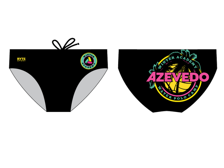 Azevedo Winter Academy Athlete Custom Men's Water Polo Brief RYTE Sport