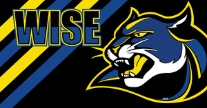 Dr. Henry A. Wise High School Swim 2023 Custom Towel - Personalized T6 - BD