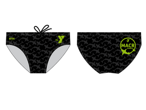 MACR-Sharks Swimming Custom Men's Swim Brief RYTE Sport