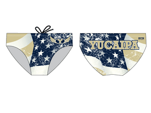 Yucaipa High School Swim 2019 Custom Men's Swim Brief - Personalized
