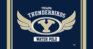 CUSTOM Yucaipa High School Water Polo 2023 Custom Towel - Personalized