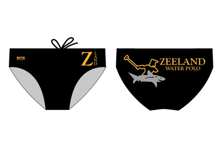 Zeeland High School Water Polo Custom Men's Water Polo Brief RYTE Sport