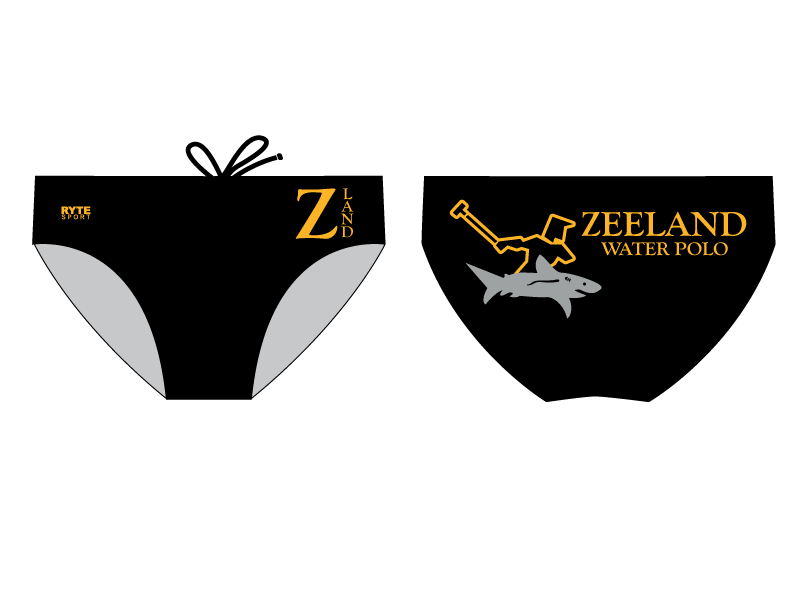 Zeeland High School Water Polo Custom Men's Water Polo Brief RYTE Sport