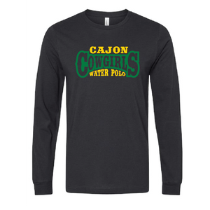 Cajon Long Sleeve Unisex tee - Black RYTE Sport