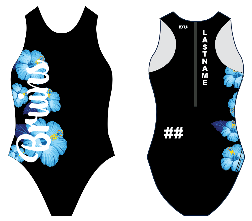 CUSTOM Bruins Women's Zip Up 2023 RYTE Sport