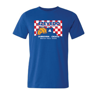 Azevedo Croatia Tee - Royal RYTE Sport