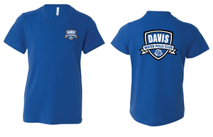 Davis Water Polo Club Youth Tee - Royal RYTE Sport