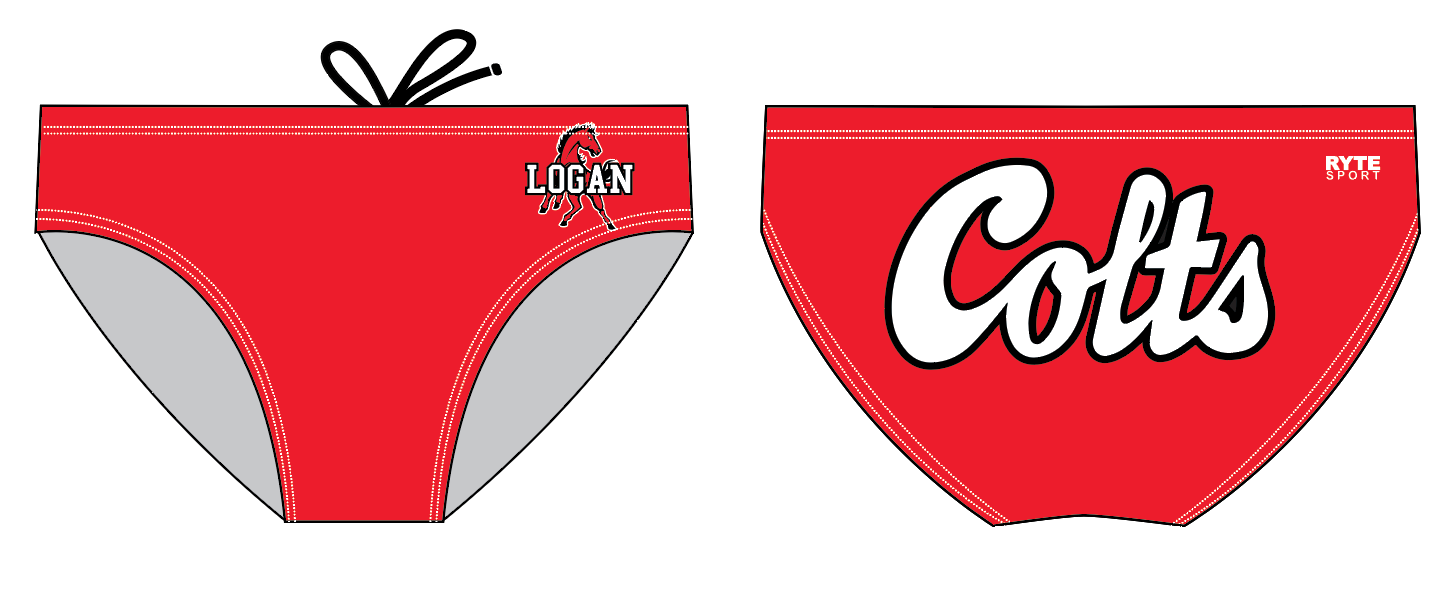 CUSTOM James Logan Water Polo Brief 2022 - Personalized RYTE Sport