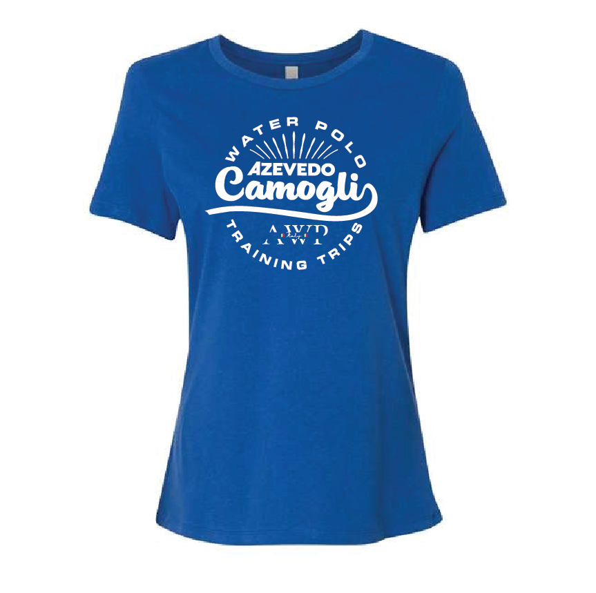 Azevedo Water Polo Trips Women's Tee - Royal RYTE Sport