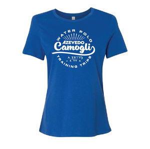 Azevedo Water Polo Trips Women's Tee - Royal RYTE Sport