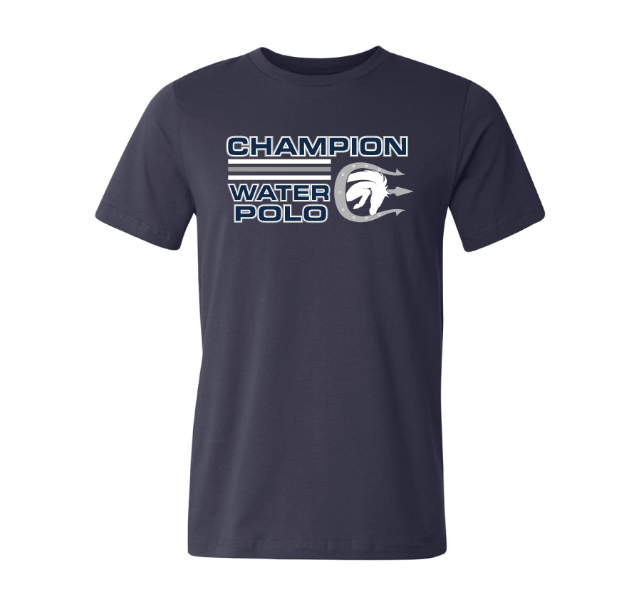 Champion Water Polo Tee - Navy RYTE Sport