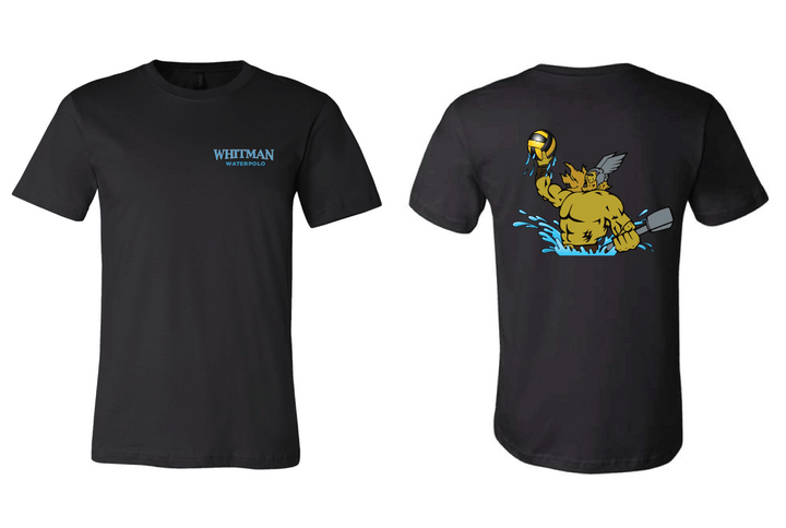 Whitman Black Tee Shirt RYTE Sport