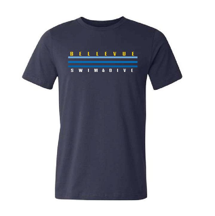 Bellevue Swim tee - Navy RYTE Sport