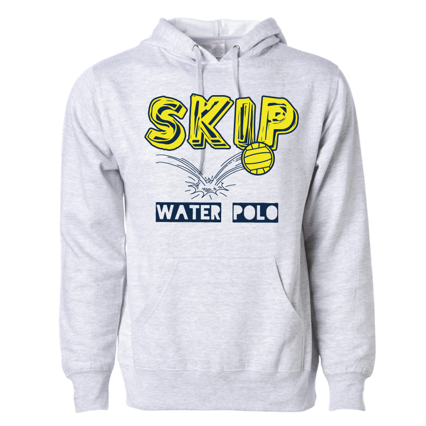 Skip Water Polo Hoodie - Heather Gray RYTE Sport