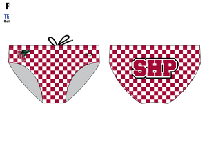 Sacred Heart Checkered Water Polo Suit RYTE Sport