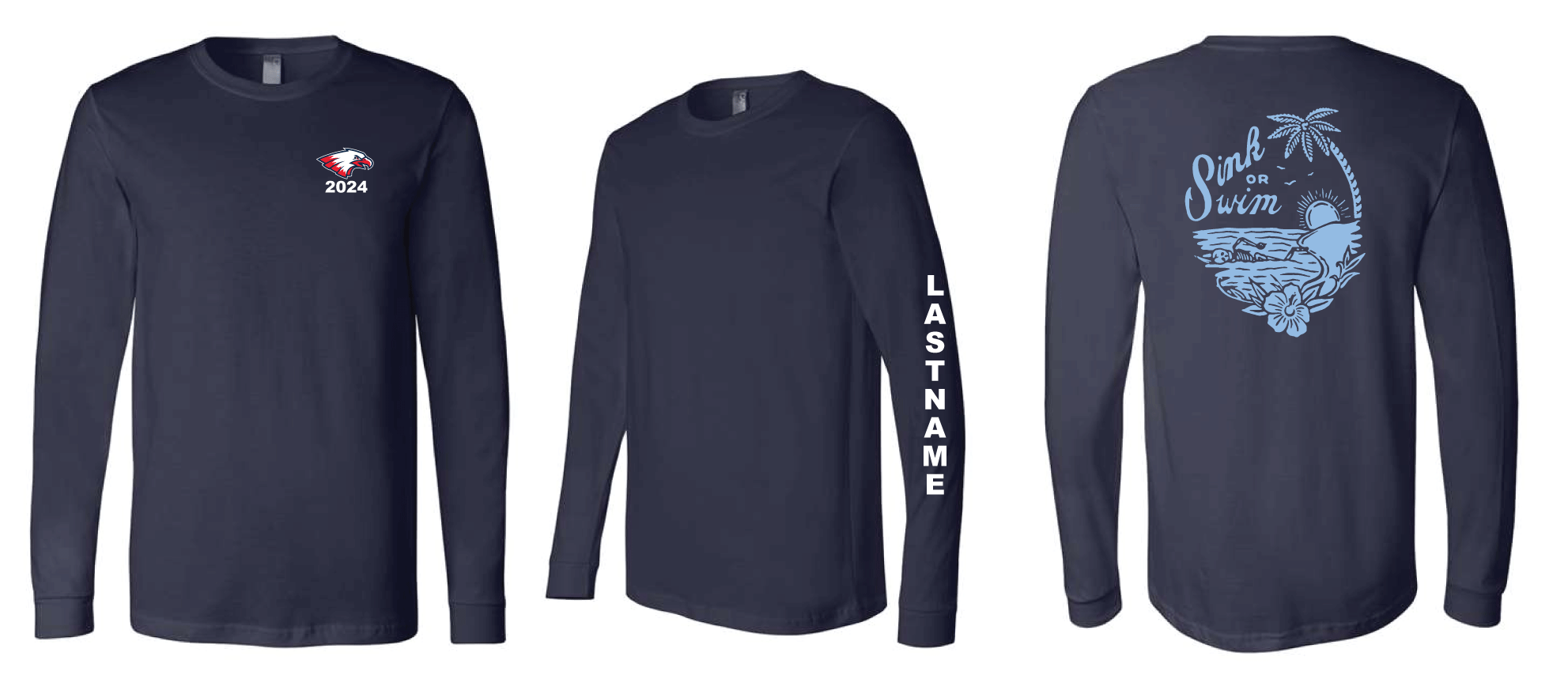 CUSTOM American High School Tee RYTE Sport