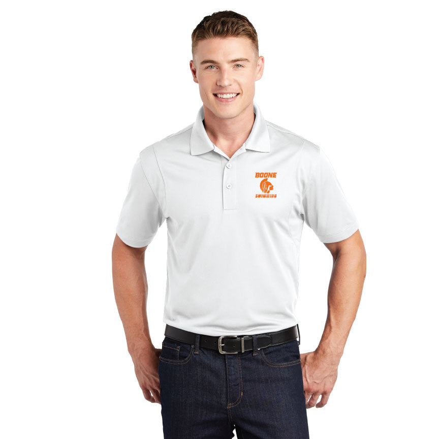 Boone Swim Polo Shirt Men's - White RYTE Sport