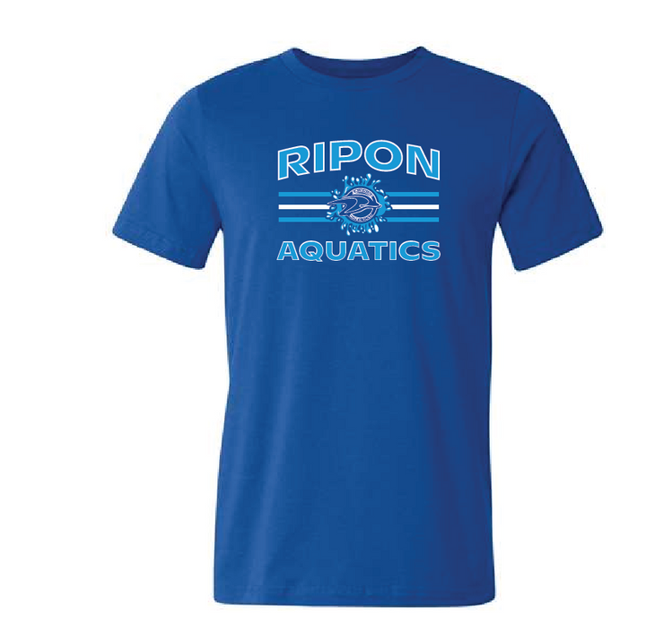 Ripon Aquatics Unisex Tee - Royal RYTE Sport