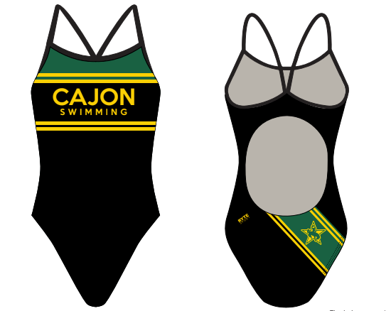 Cajon High School 2022 Women's Active Back Suit RYTE Sport