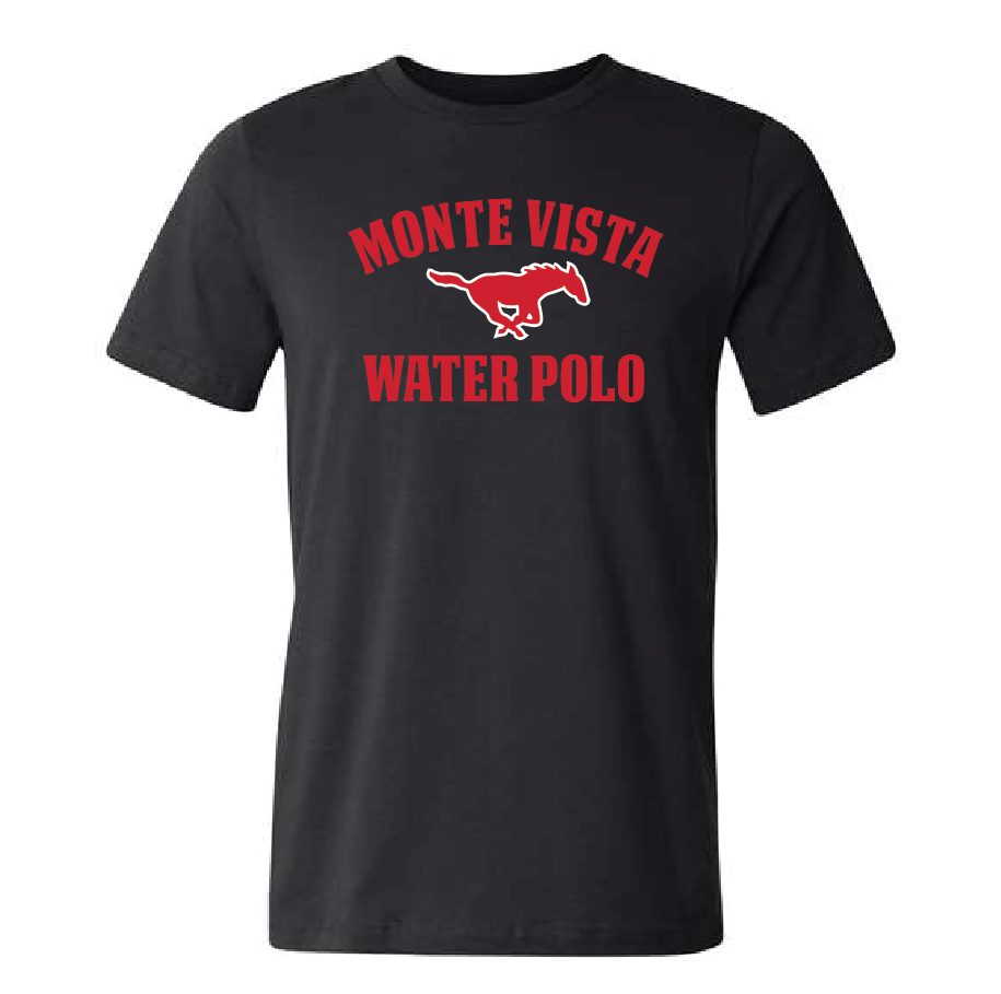 Monte Vista General Unisex Short Sleeve Tee Shirt - Black RYTE Sport