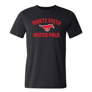 Monte Vista General Unisex Short Sleeve Tee Shirt - Black RYTE Sport