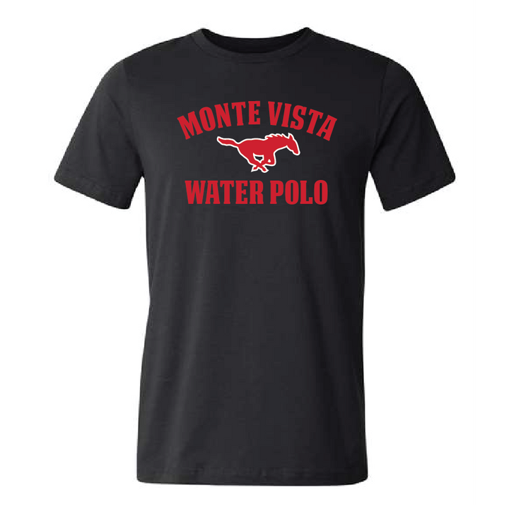Monte Vista General Unisex Short Sleeve Tee Shirt - Black RYTE Sport