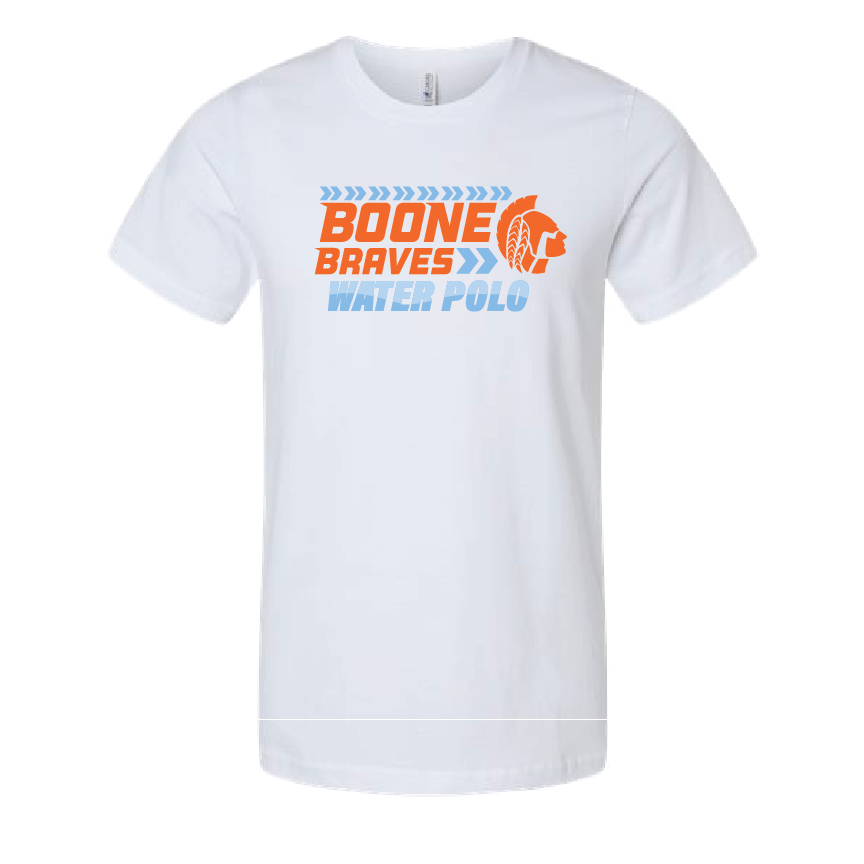 Boone Water Polo Unisex Tee - White RYTE Sport