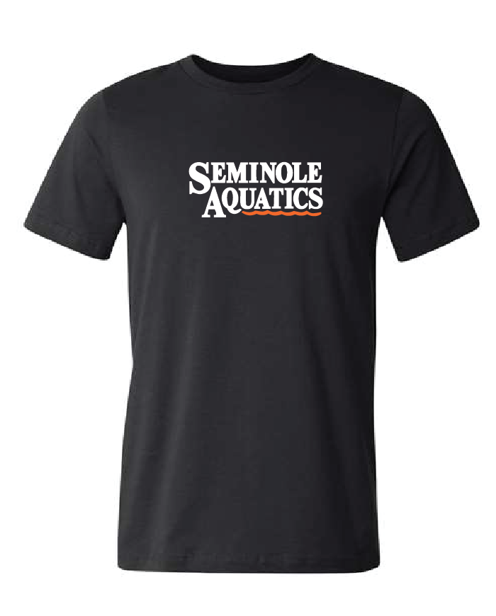 Seminole Aquatics Smaller Print - Black RYTE Sport