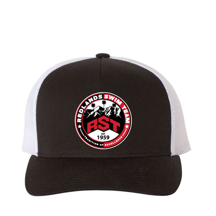 RST Trucker cap - Black Whte RYTE Sport