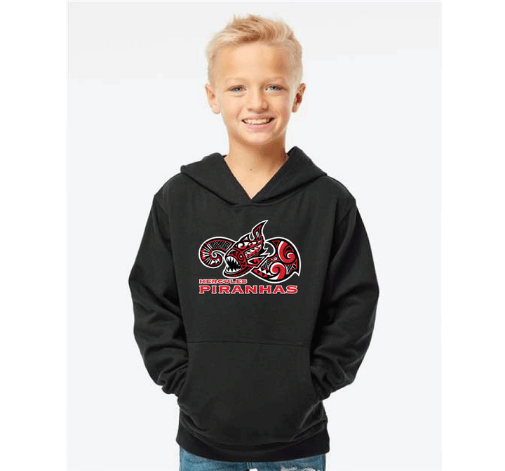 Hercules Youth Hoodie - Black RYTE Sport