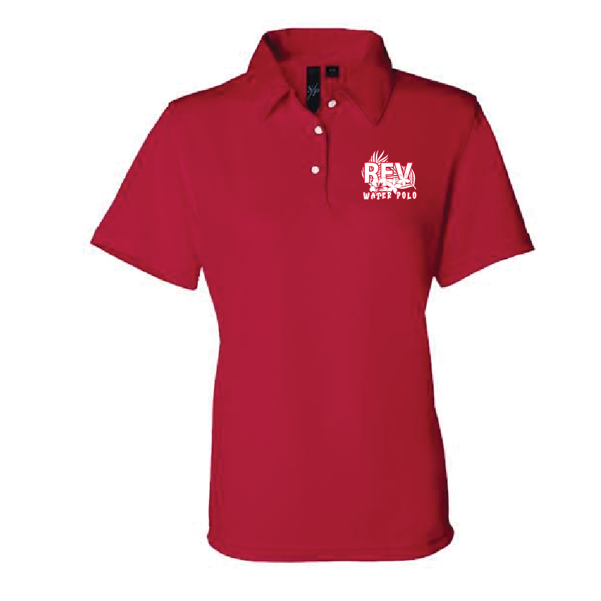 Redlands East Valley Polo shirt -Red RYTE Sport