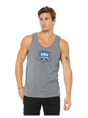 Davis Logo Tank - Heather Gray