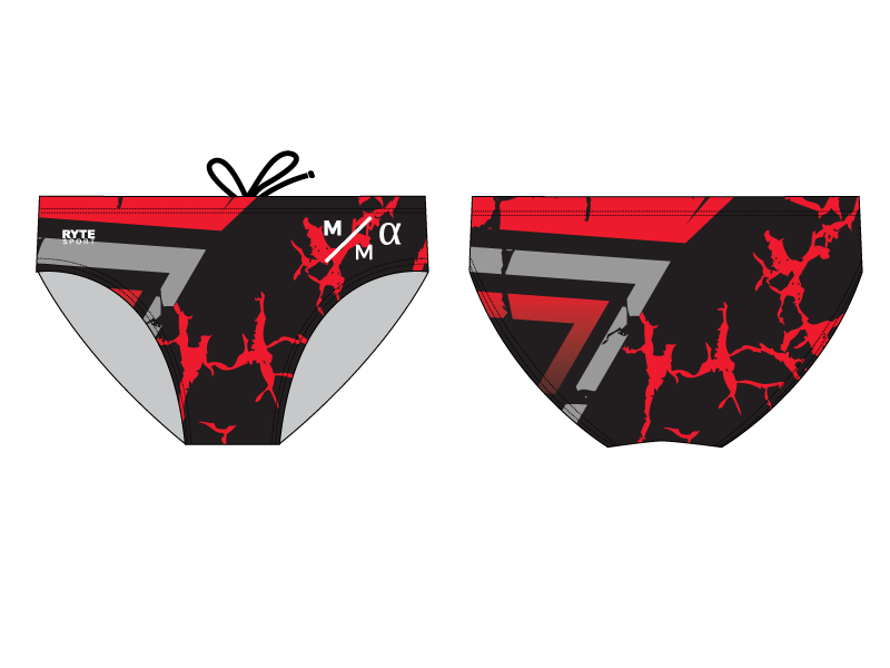 Mind Over Matter Brief Red RYTE Sport