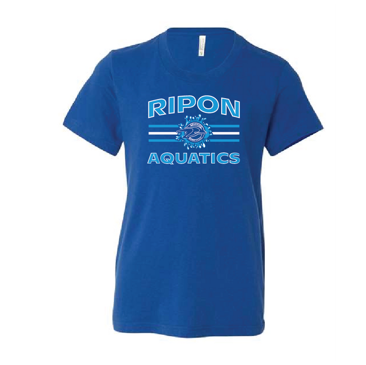 Ripon Aquatics Youth Tee - Royal RYTE Sport