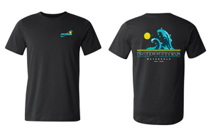 Riptides Unisex Tee - Black RYTE Sport