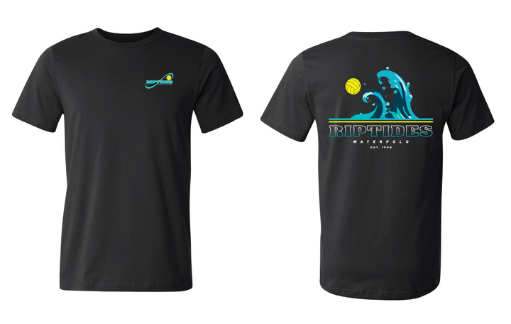 Riptides Unisex Tee - Black RYTE Sport