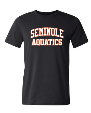 Seminole Aquatics Tee Collegiate - Black RYTE Sport