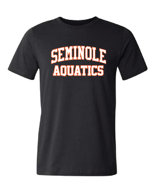 Seminole Aquatics Tee Collegiate - Black