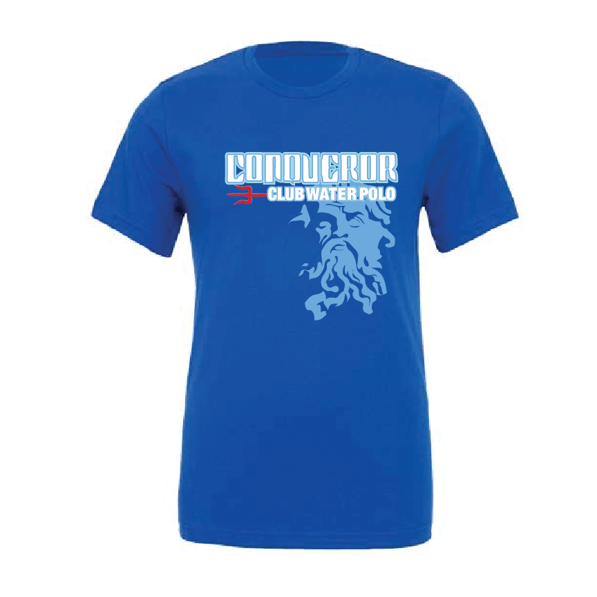 Conqueror Water Polo Tee - Royal RYTE Sport