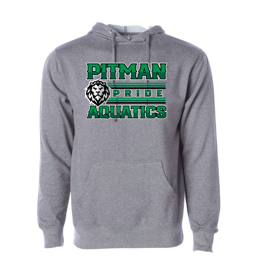 Pitman Hoodie Swim - Gunmetal RYTE Sport