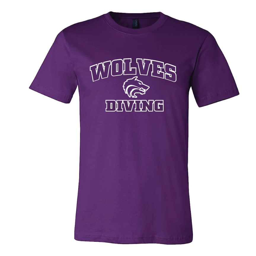 Timber Creek Dive Tee Purple RYTE Sport