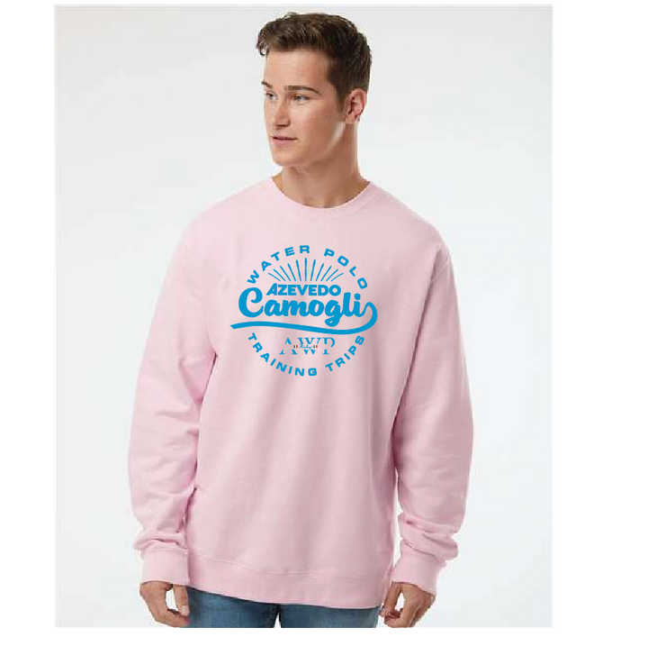 Azevedo Water Polo Trip Crewneck - Pink RYTE Sport