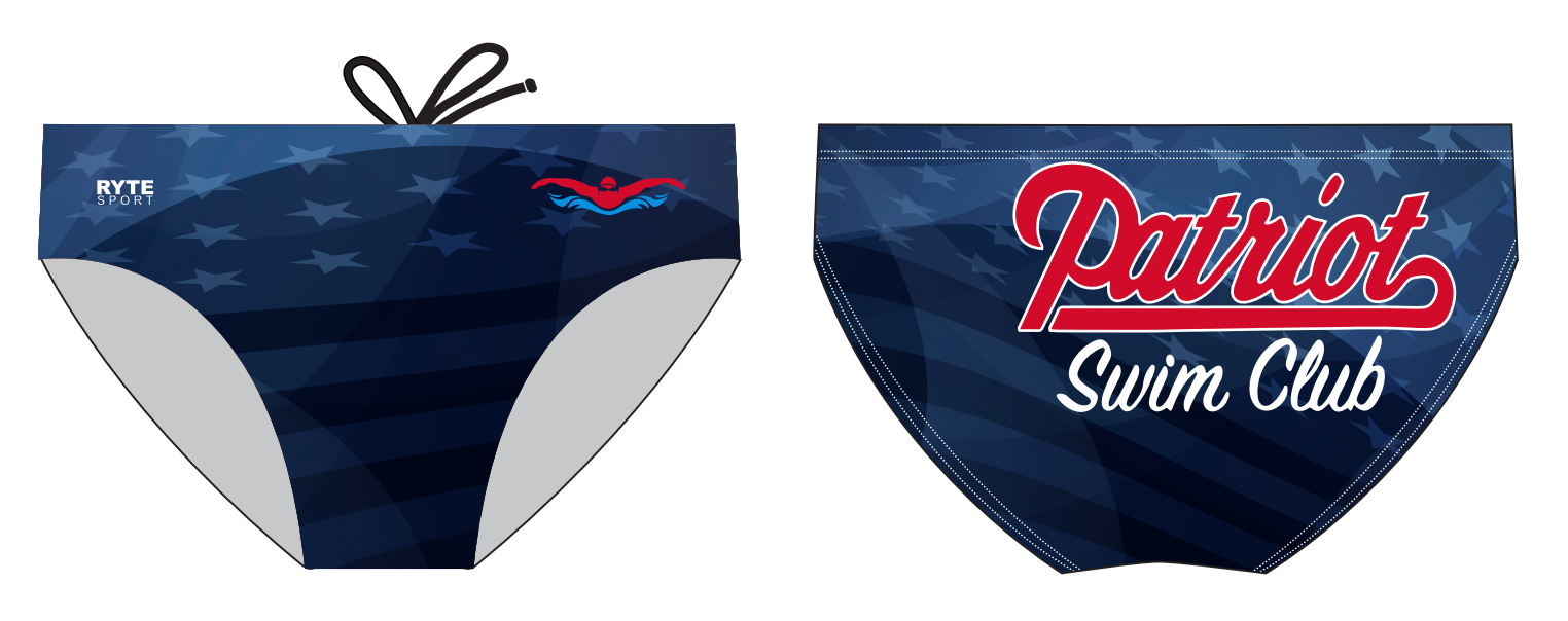 Patriot 2022 Men's Swim Briefs RYTE Sport
