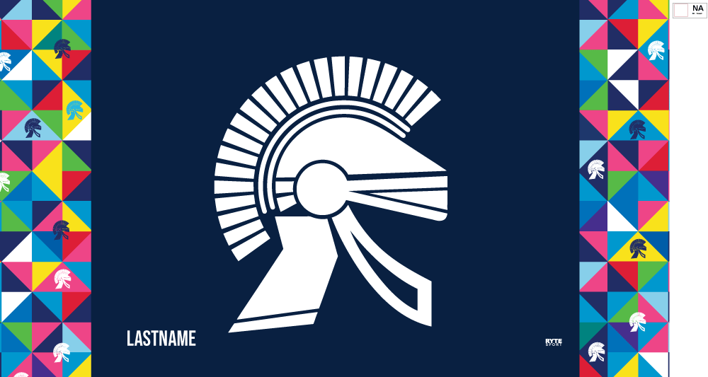 CUSTOM Trojan Aquatics Retro Towel RYTE Sport