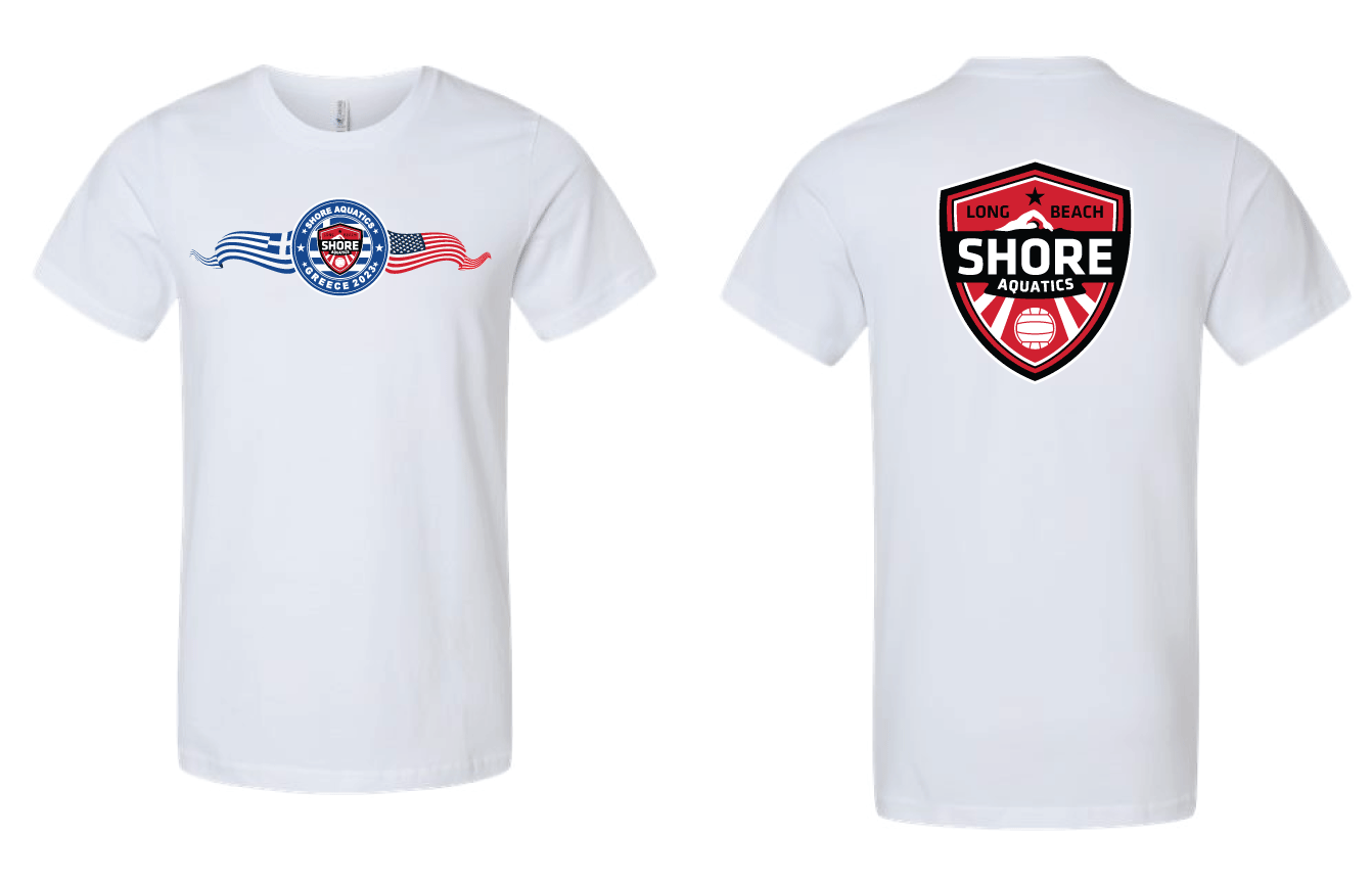 Shore Greece Tee - White RYTE Sport