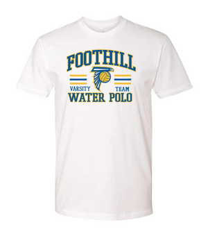 Foothill High School Varsity Tee - White RYTE Sport